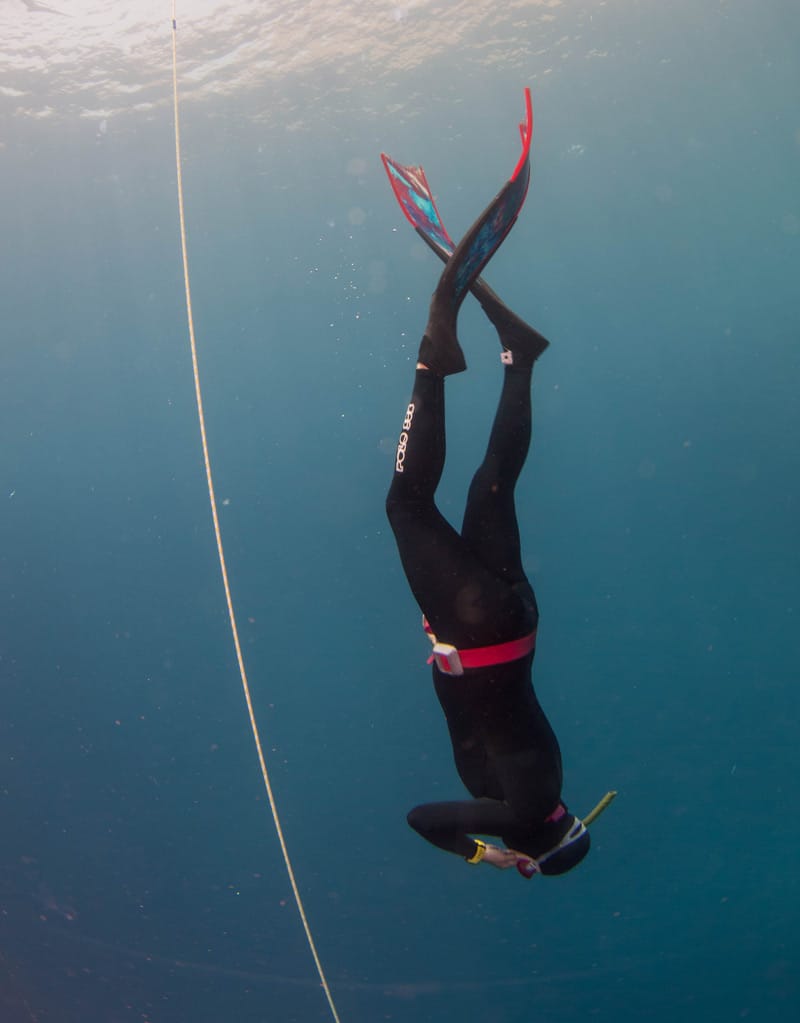 Catherine Crossland Freediving